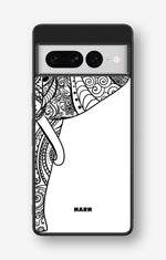 Google Pixel 7 Pro Hard Case – Mandala Elephant - View 1