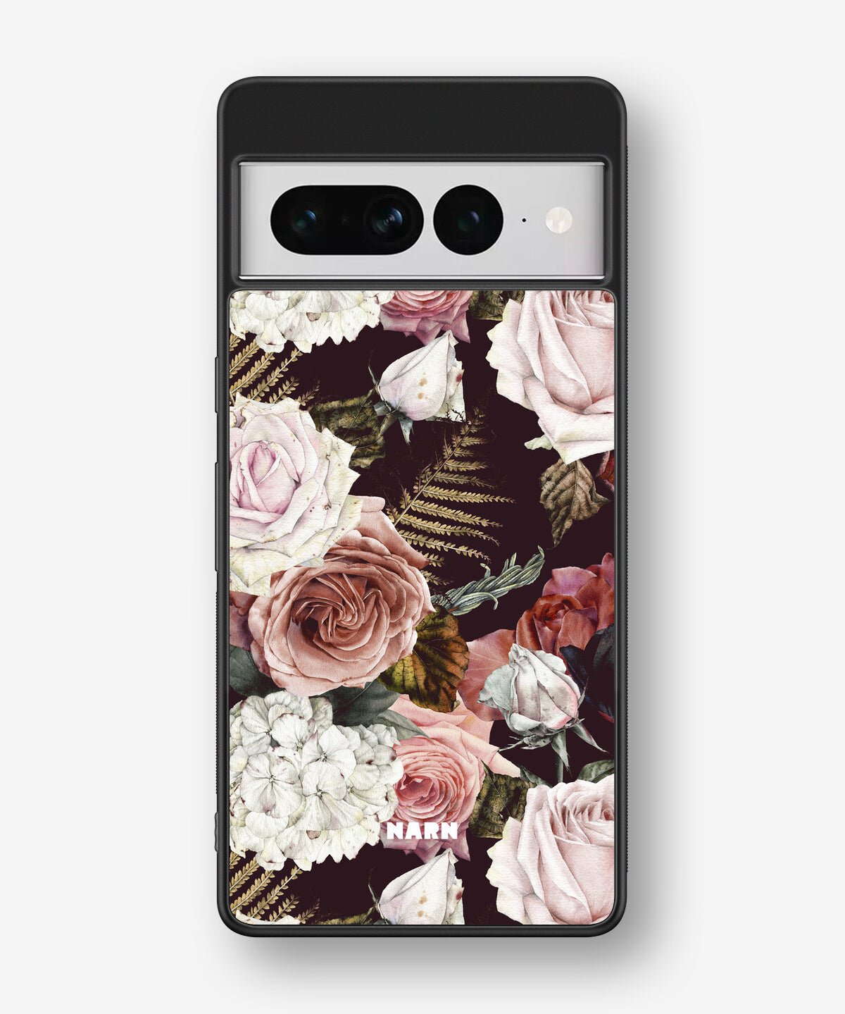 Google Pixel 7 Pro Hard Case – Midnight Roses - View 1