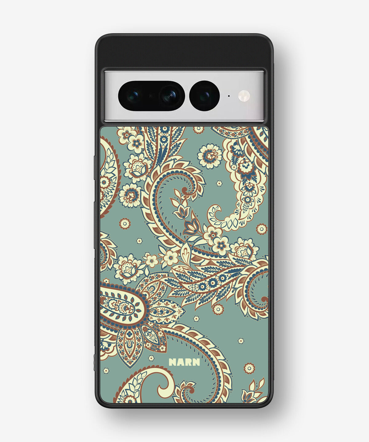 Google Pixel 7 Pro Hard Case – Paisley Green - View 1