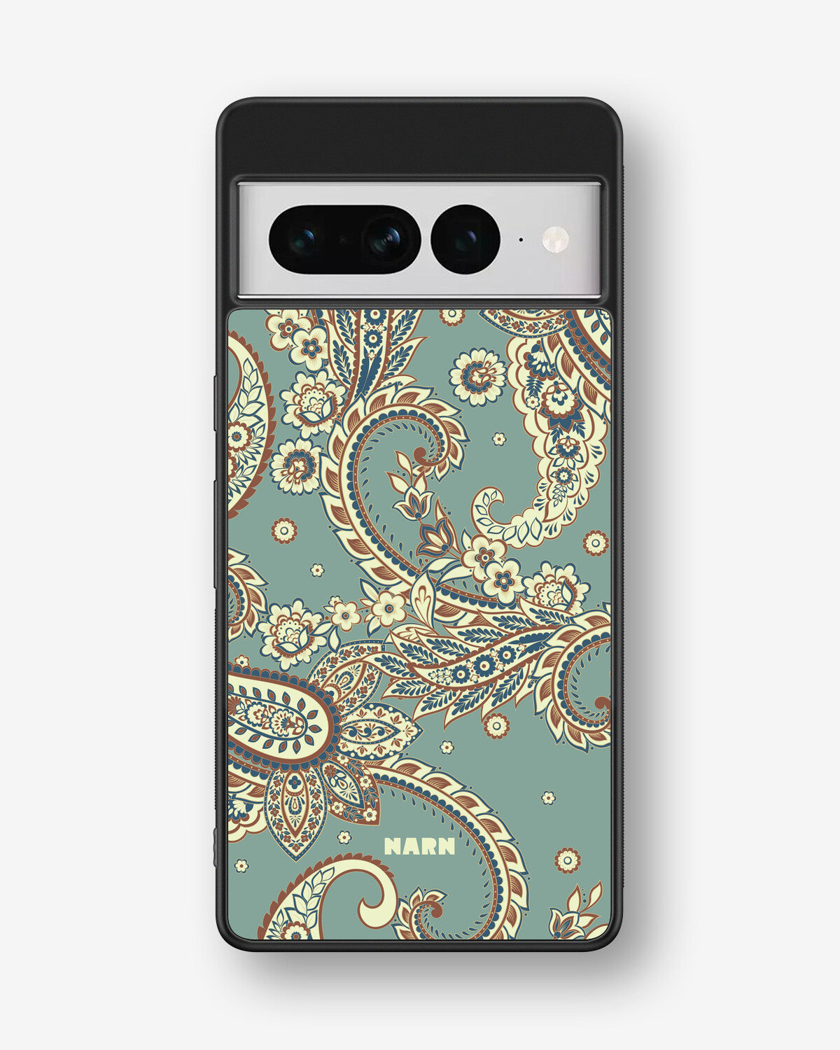 Google Pixel 7 Pro Hard Case – Paisley Green - View 1