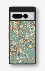Google Pixel 7 Pro Hard Case – Paisley Green - View 1
