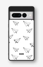 Google Pixel 7 Pro Hard Case – Paper Planes - View 1