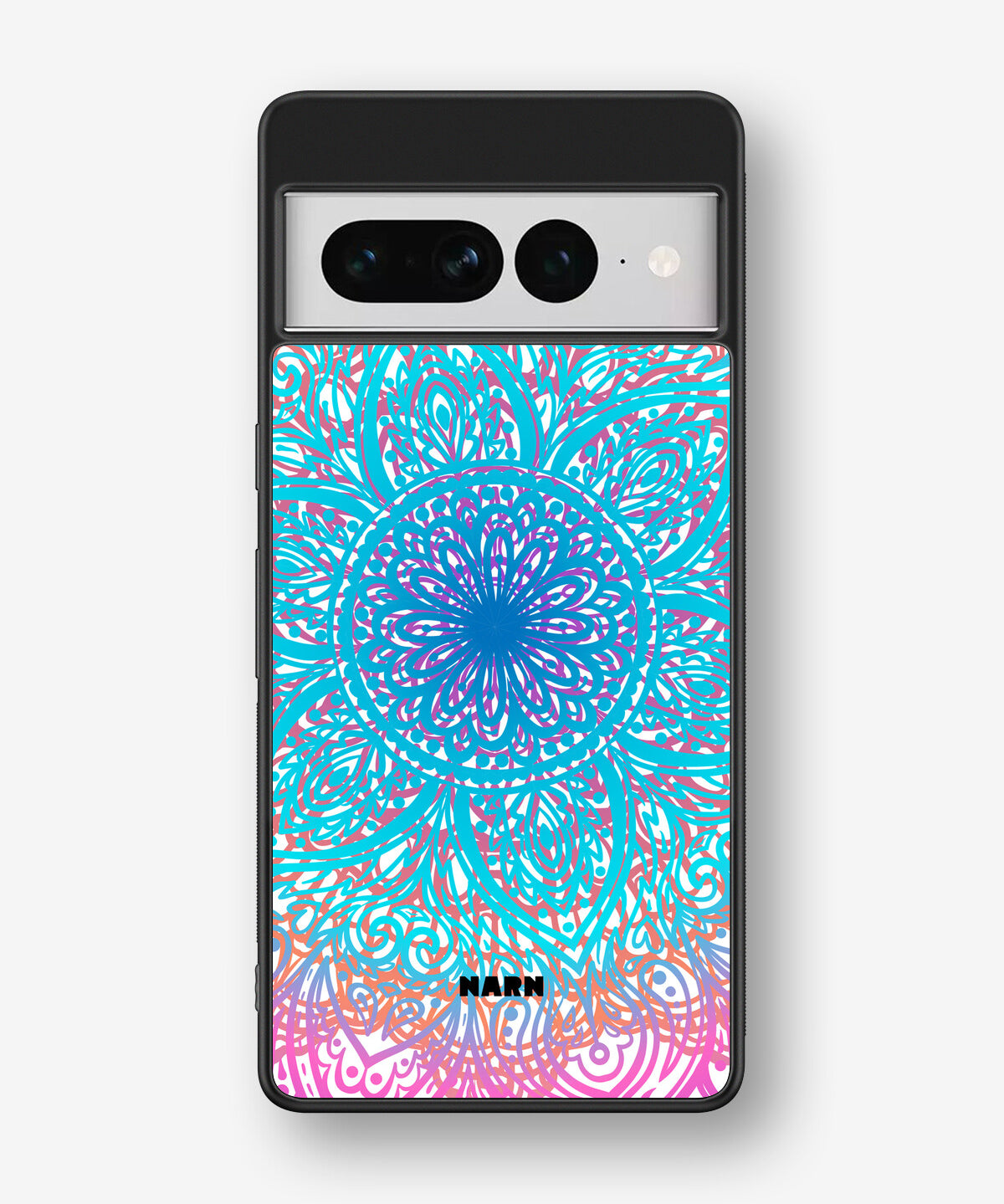 Google Pixel 7 Pro Hard Case – Pastel Mandala - View 1