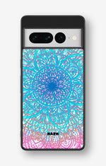 Google Pixel 7 Pro Hard Case – Pastel Mandala - View 1