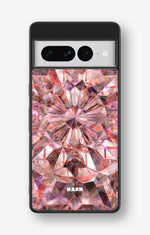 Google Pixel 7 Pro Hard Case – Pink Crystals - View 1