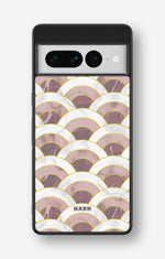 Google Pixel 7 Pro Hard Case – Pink Marble Waves - View 1