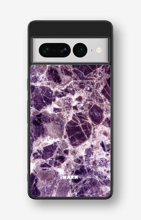 Google Pixel 7 Pro Hard Case – Purple Marble - View 1