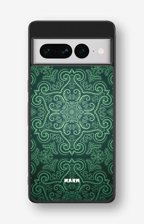 Google Pixel 7 Pro Hard Case – Retro Forest - View 1