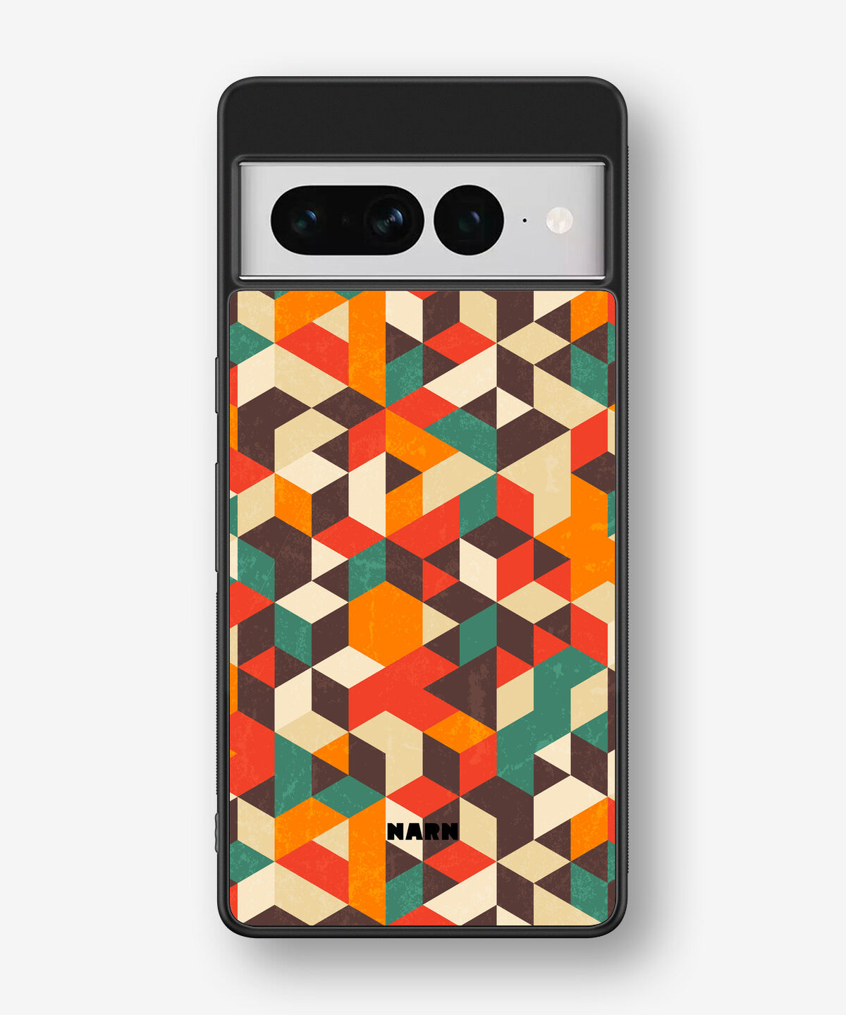Google Pixel 7 Pro Hard Case – Retro Geometric - View 1