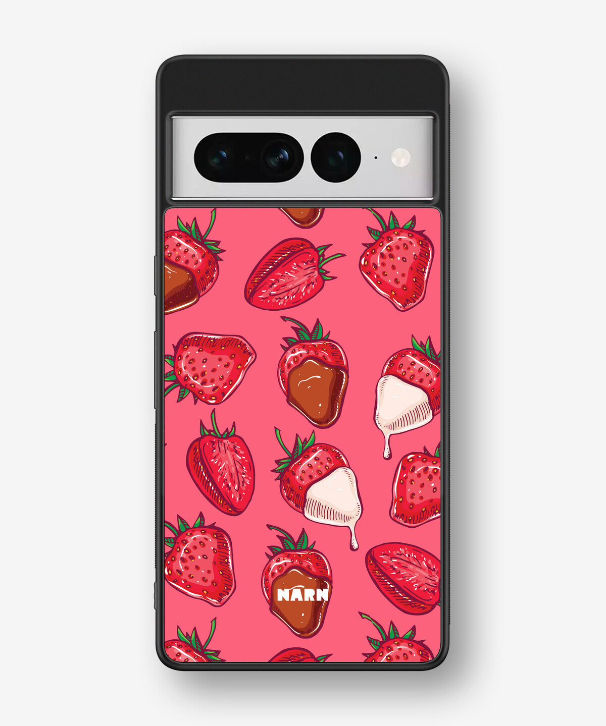Google Pixel 7 Pro Hard Case – Strawberry Chocolate - View 1