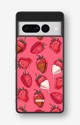 Google Pixel 7 Pro Hard Case – Strawberry Chocolate - View 1
