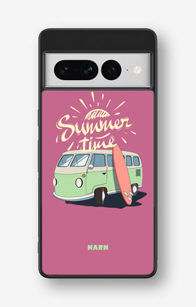 Google Pixel 7 Pro Hard Case – Summer Van - View 1