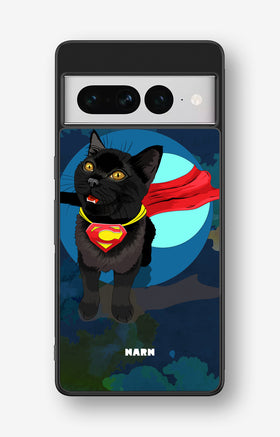 Google Pixel 7 Pro Hard Case – Super Cat - View 1