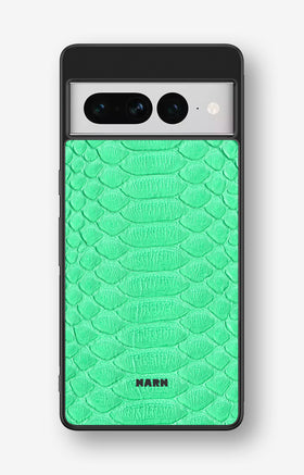 Google Pixel 7 Pro Hard Case – Turquoise Snake - View 1