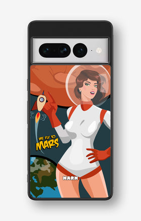 Google Pixel 7 Pro Hard Case – We Fly To Mars - View 1