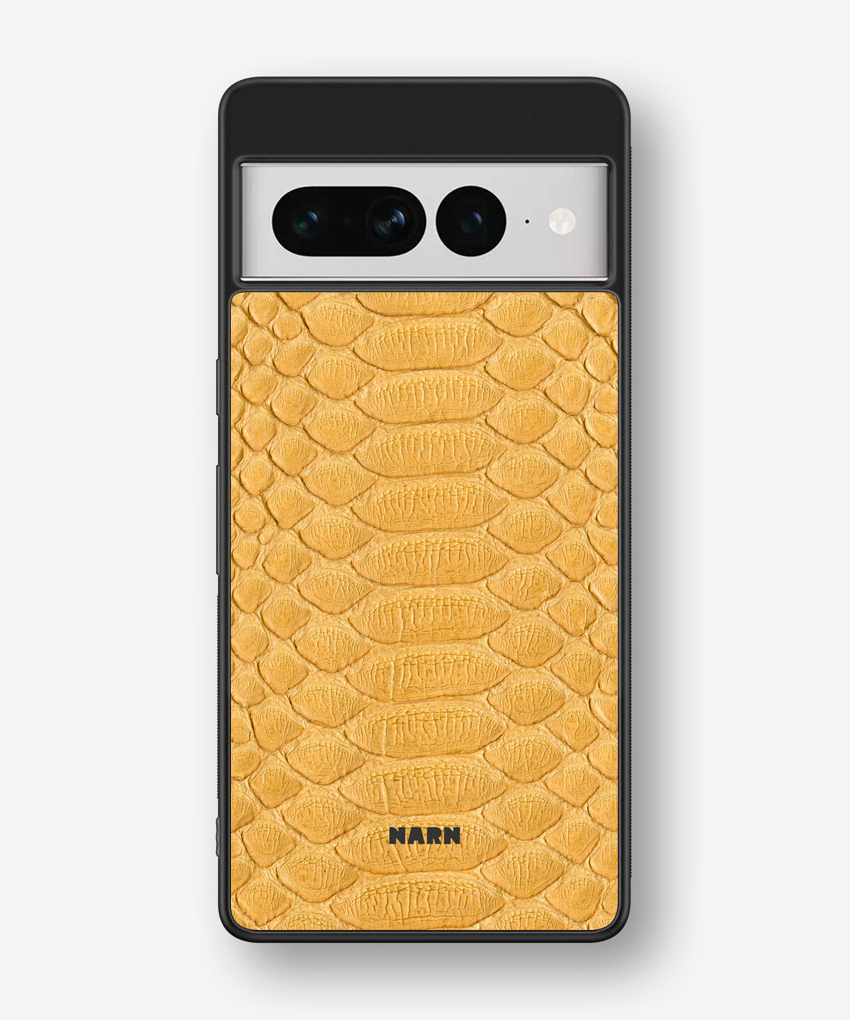 Google Pixel 7 Pro Hard Case – Yellow Snake - View 1