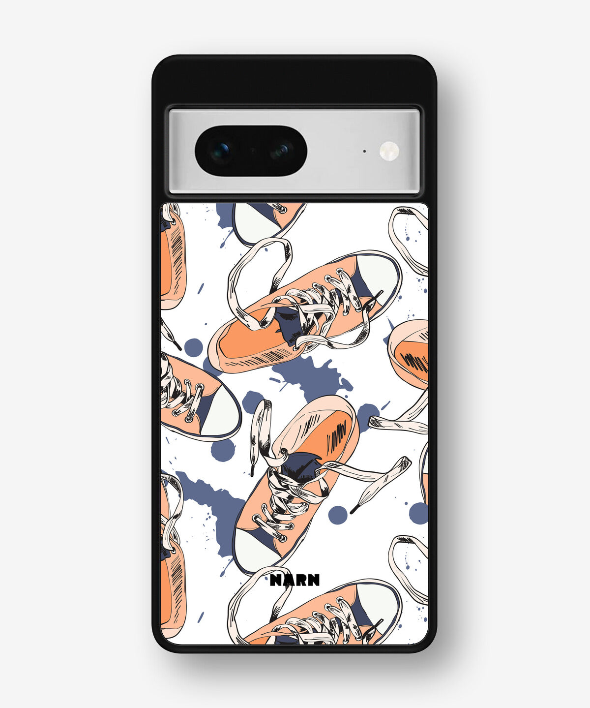 Google Pixel 7 Hard Case – Apricot Sneakers - View 1