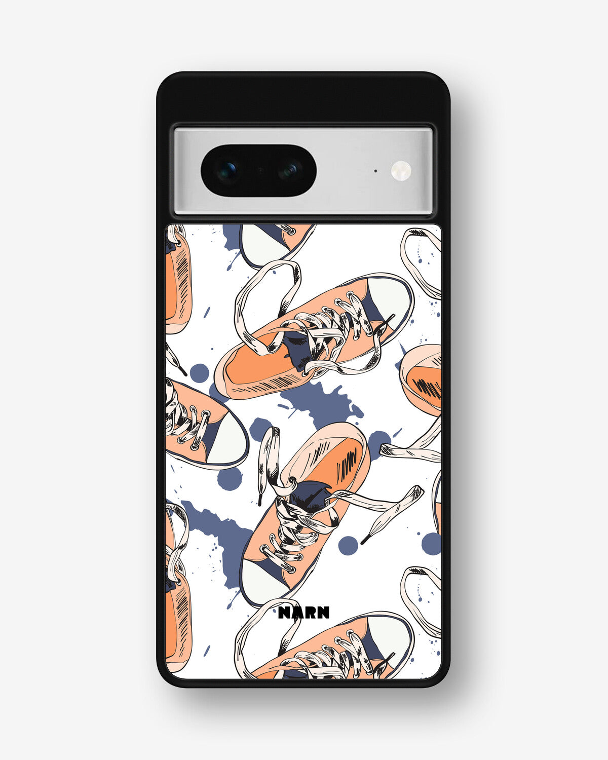 Google Pixel 7 Hard Case – Apricot Sneakers - View 1