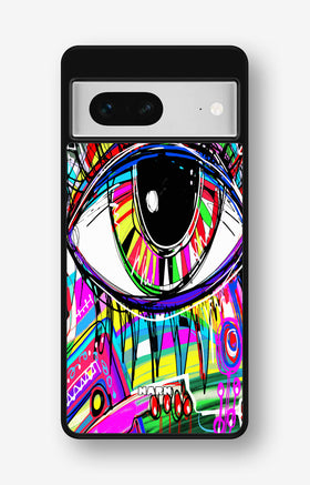 Google Pixel 7 Hard Case – Abstract Eye - View 1