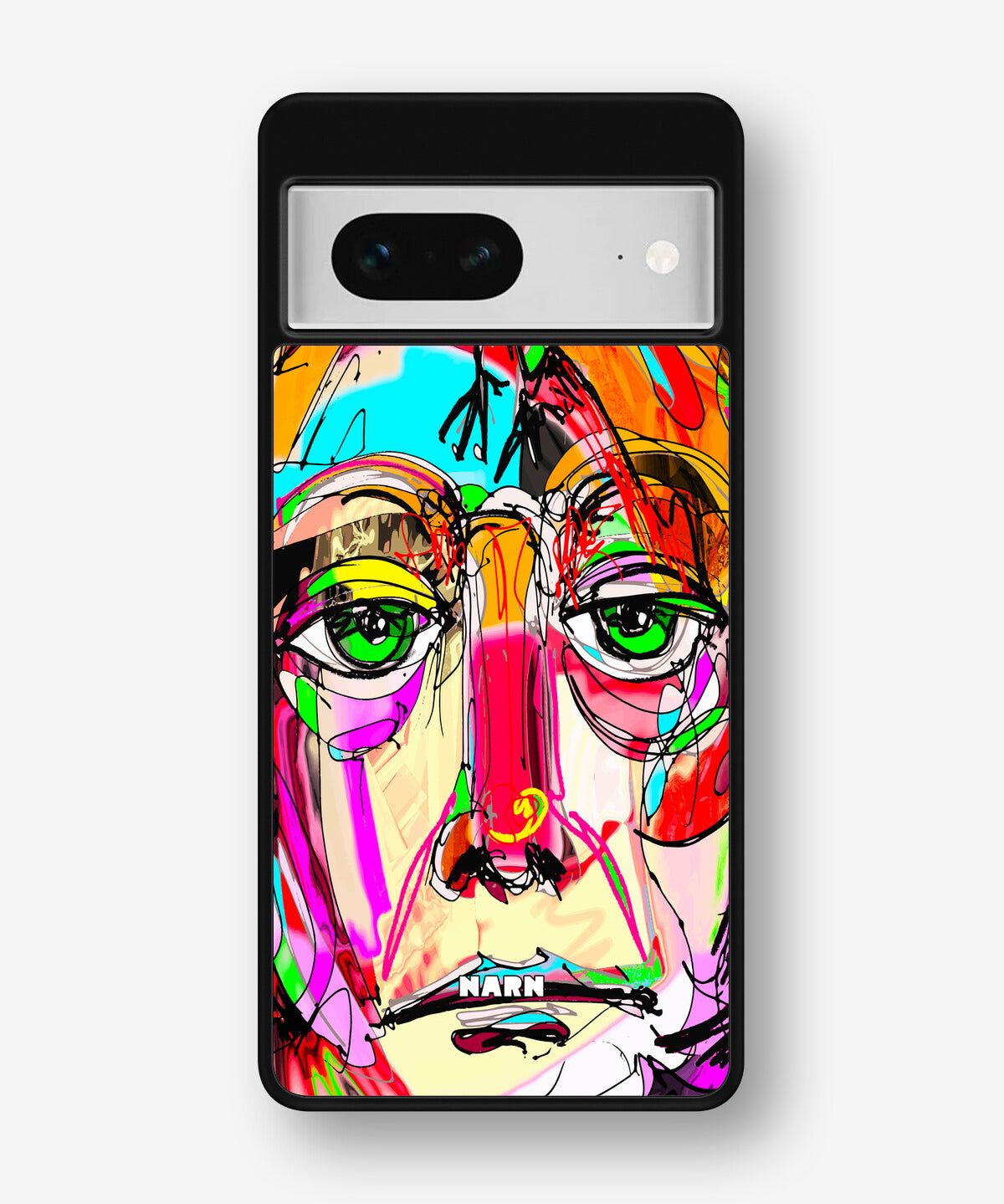 Google Pixel 7 Hard Case – Abstract Portrait - View 1