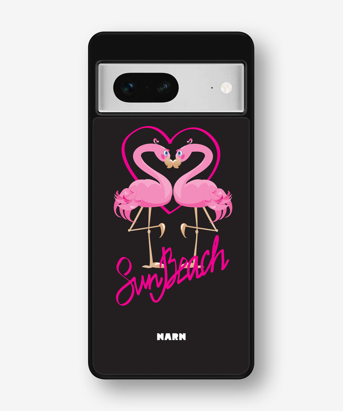 Google Pixel 7 Hard Case – Beach Flamingo - View 1