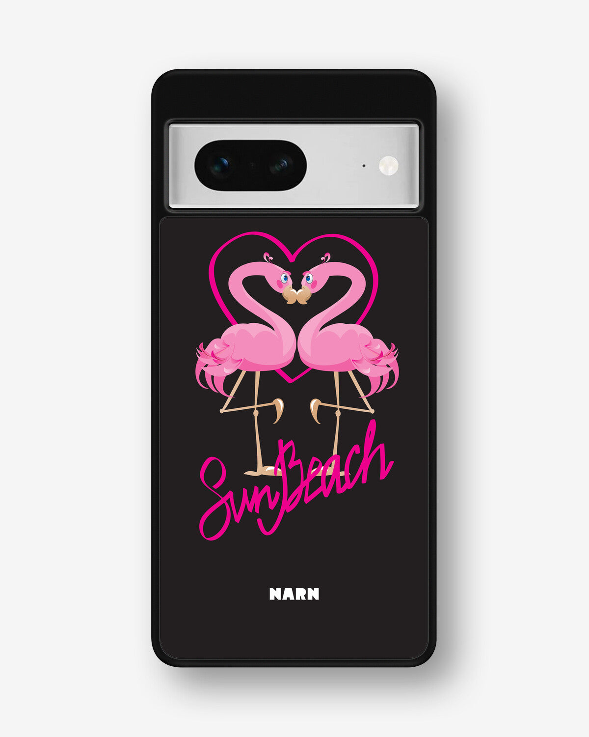 Google Pixel 7 Hard Case – Beach Flamingo - View 1