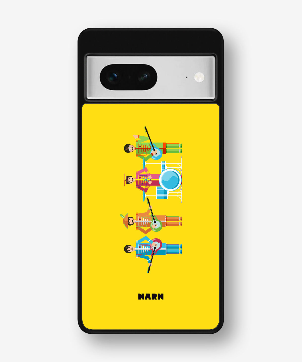 Google Pixel 7 Hard Case – Beatles Yellow - View 1