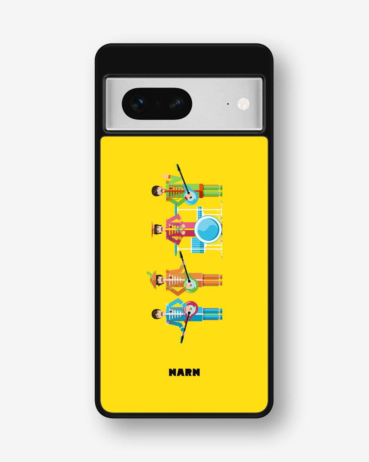 Google Pixel 7 Hard Case – Beatles Yellow - View 1