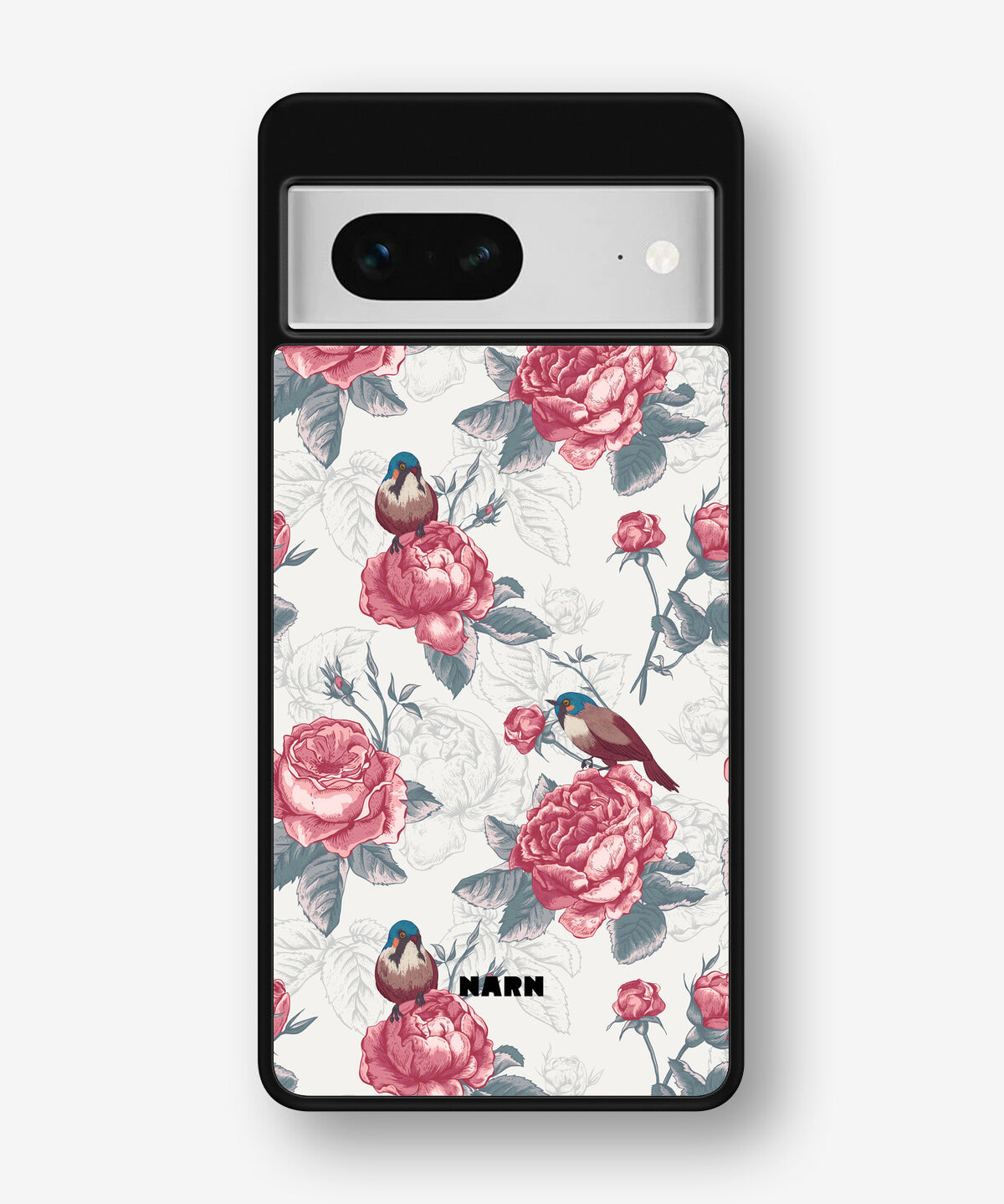 Google Pixel 7 Hard Case – Birds Among Roses - View 1