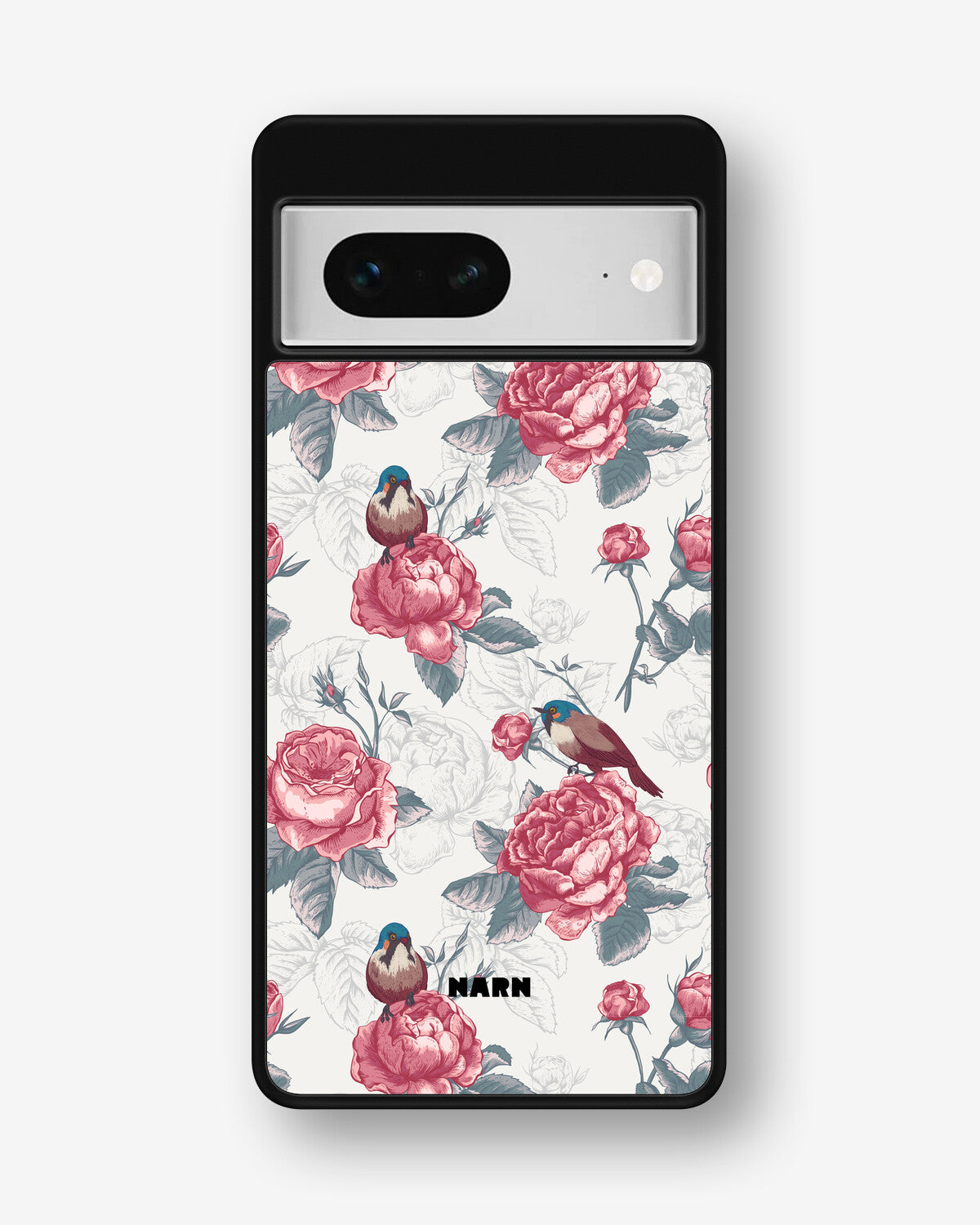 Google Pixel 7 Hard Case – Birds Among Roses - View 1