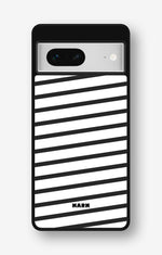 Google Pixel 7 Hard Case – Black Stripes - View 1