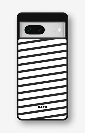 Google Pixel 7 Hard Case – Black Stripes - View 1