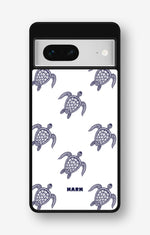 Google Pixel 7 Hard Case – Blue Turtles - View 1