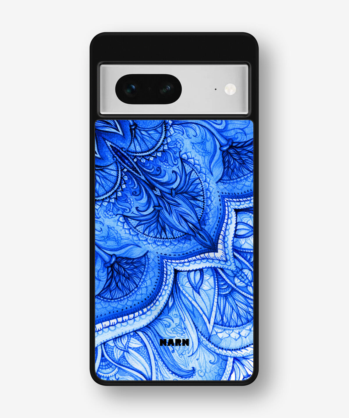 Google Pixel 7 Hard Case – Blue Vintage - View 1