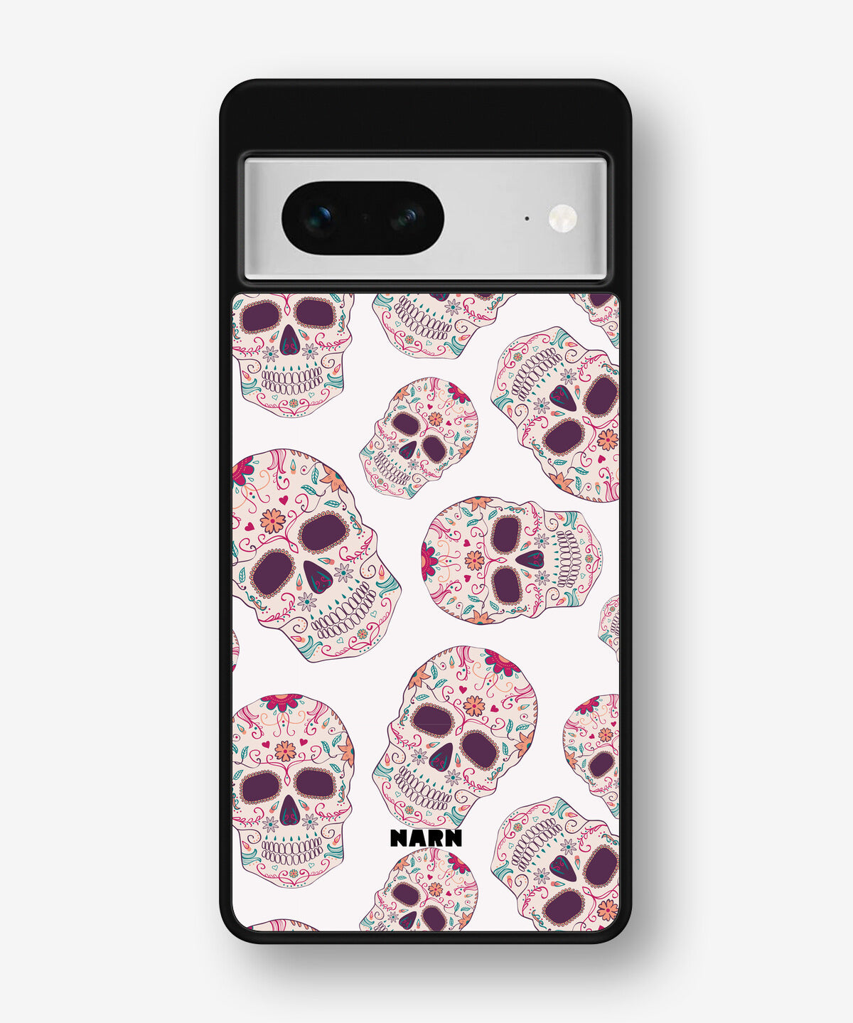 Google Pixel 7 Hard Case – Calavera Skulls - View 1
