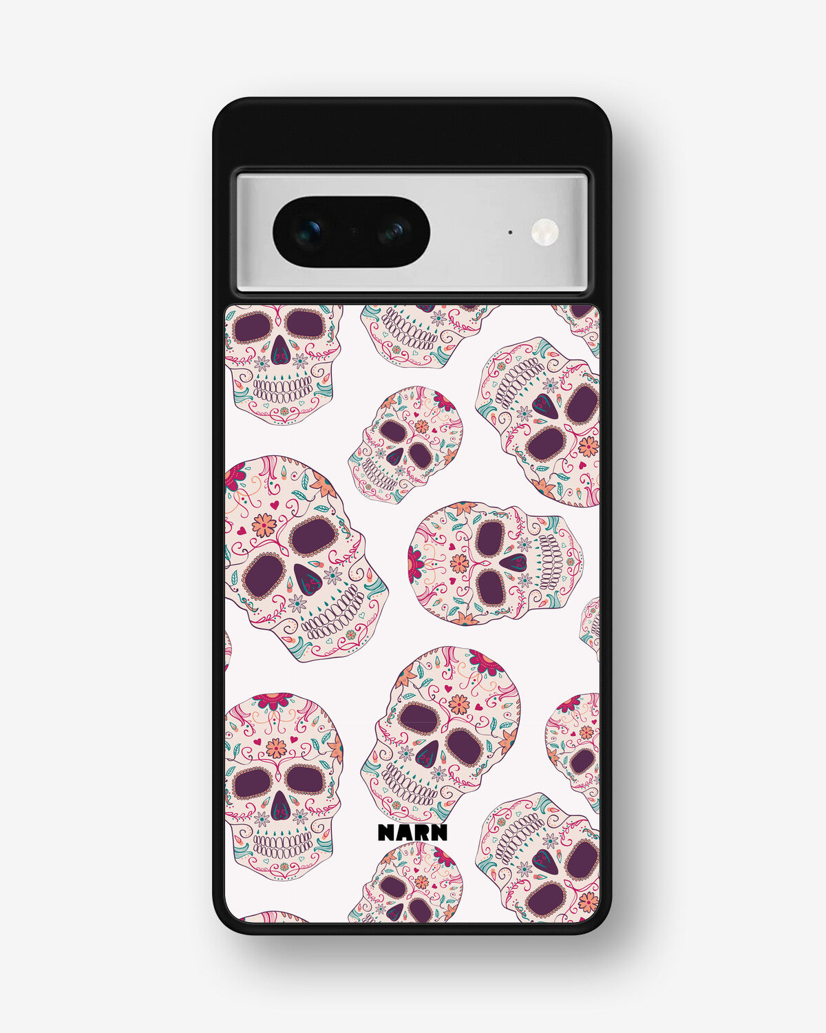 Google Pixel 7 Hard Case – Calavera Skulls - View 1