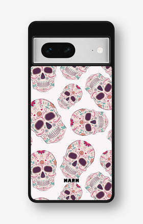 Google Pixel 7 Hard Case – Calavera Skulls - View 1