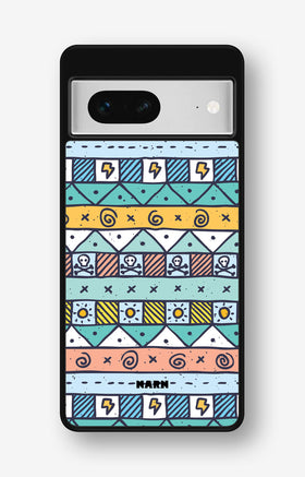 Google Pixel 7 Hard Case – Cute Pattern - View 1