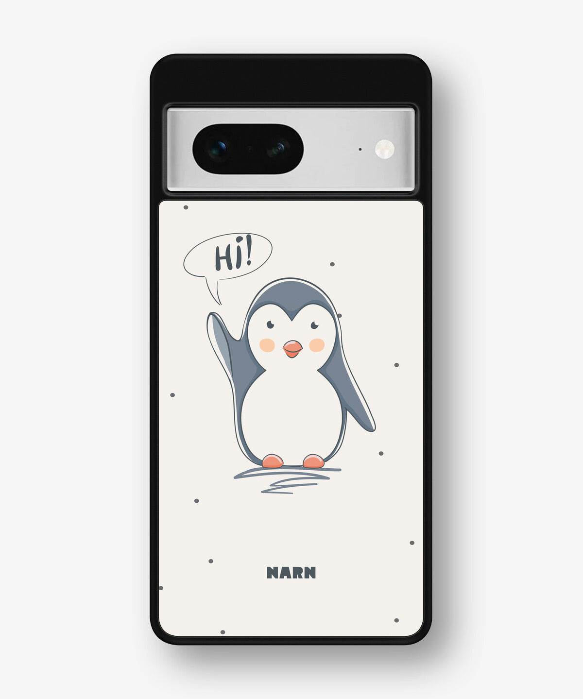 Google Pixel 7 Hard Case – Cute Penguin - View 1