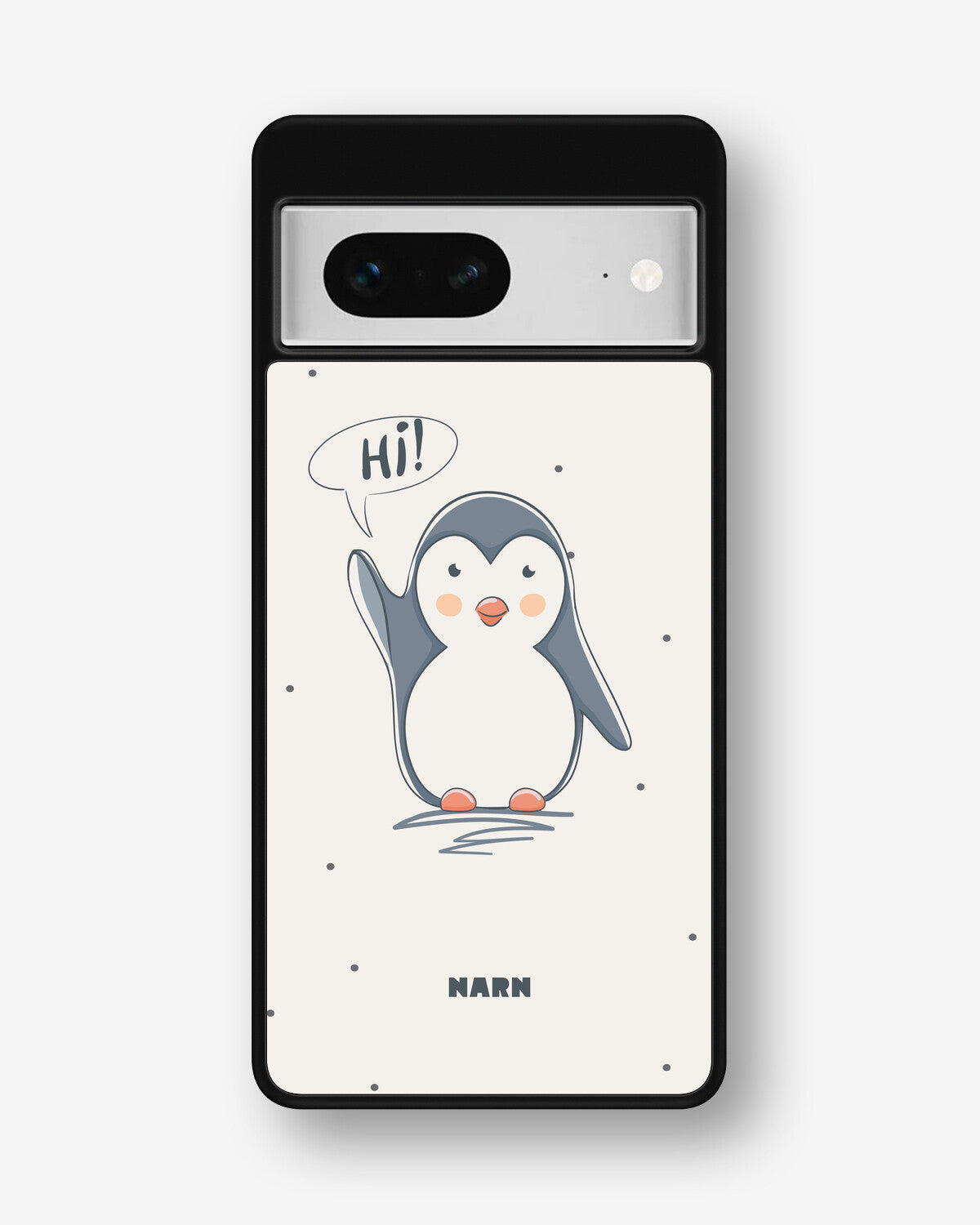 Google Pixel 7 Hard Case – Cute Penguin - View 1