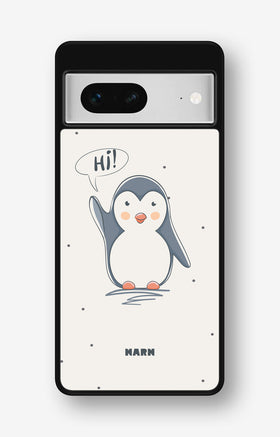 Google Pixel 7 Hard Case – Cute Penguin - View 1