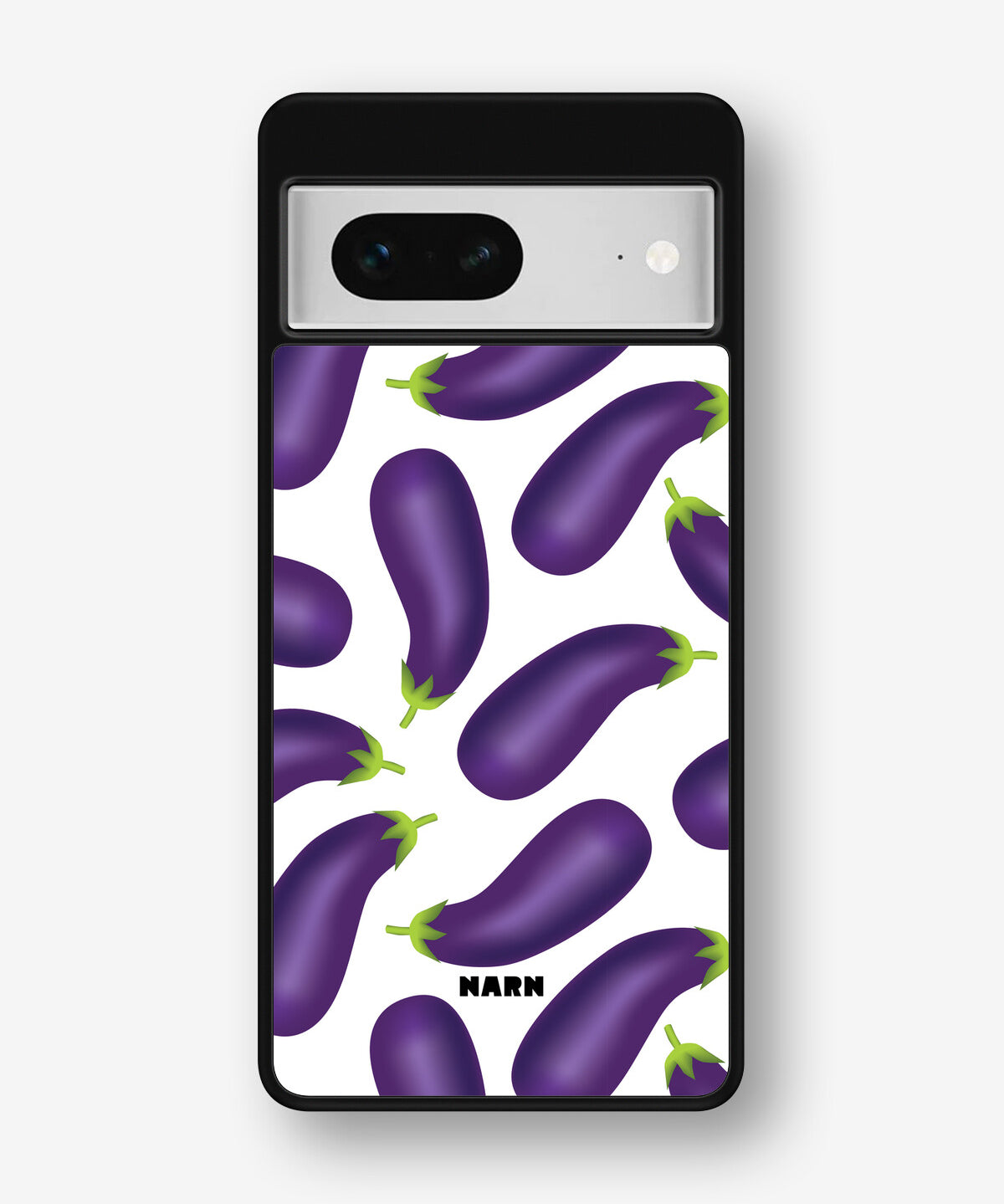 Google Pixel 7 Hard Case – Eggplant Pattern - View 1