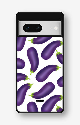 Google Pixel 7 Hard Case – Eggplant Pattern - View 1
