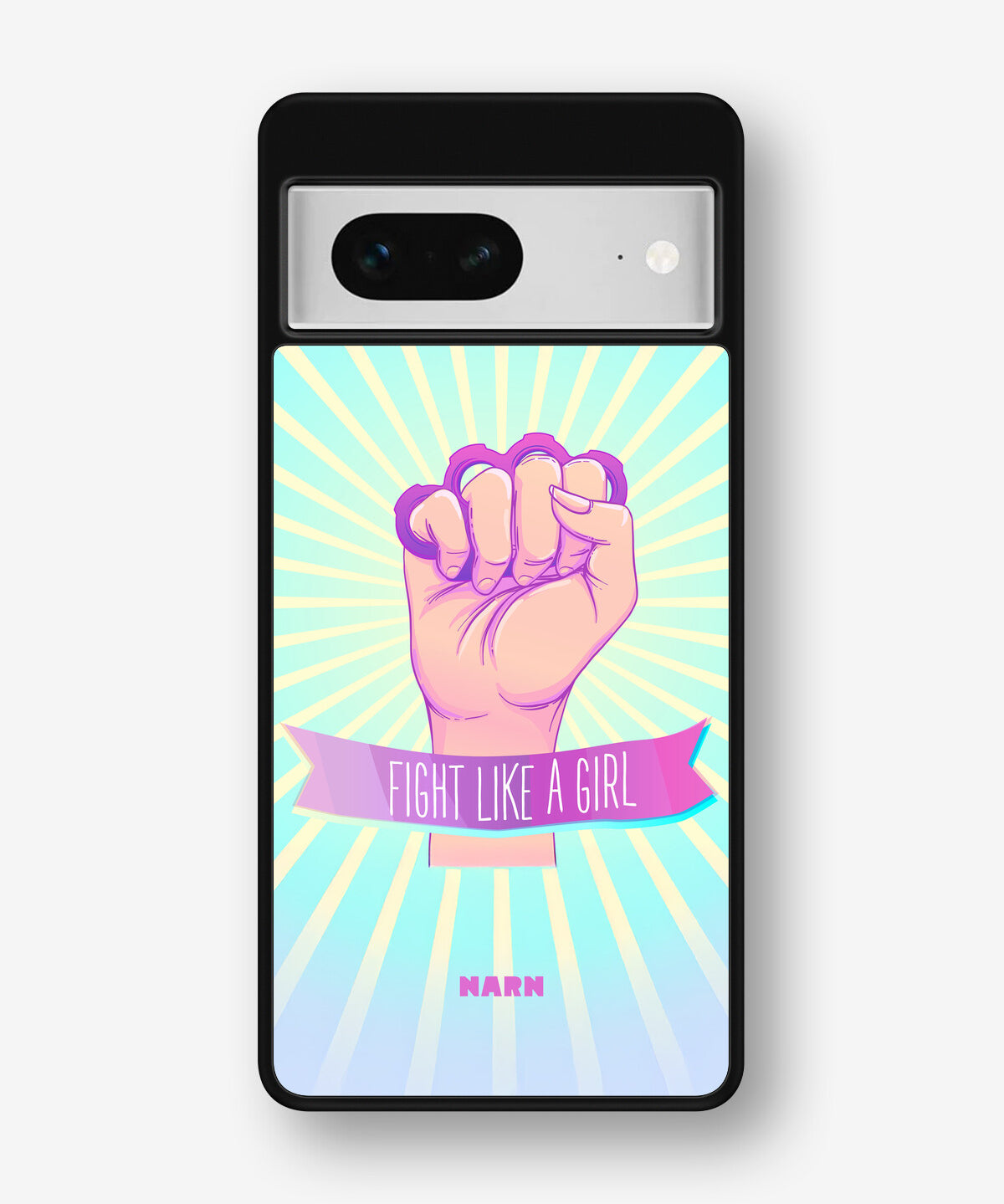 Google Pixel 7 Hard Case – Fight Like A Girl - View 1