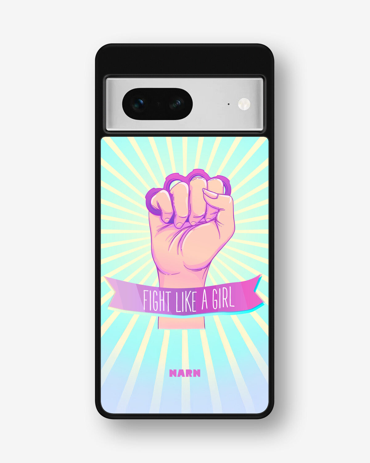 Google Pixel 7 Hard Case – Fight Like A Girl - View 1