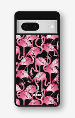 Google Pixel 7 Hard Case – Flamingos - View 1