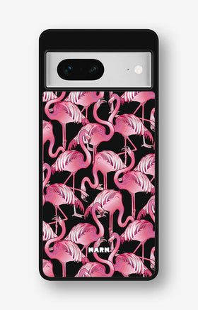 Google Pixel 7 Hard Case – Flamingos - View 1