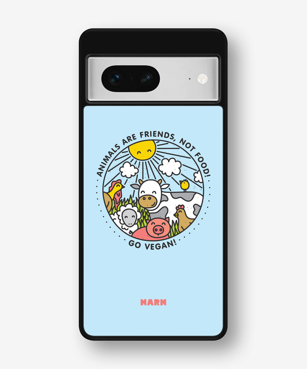 Google Pixel 7 Hard Case – Friends, Not Food - View 1
