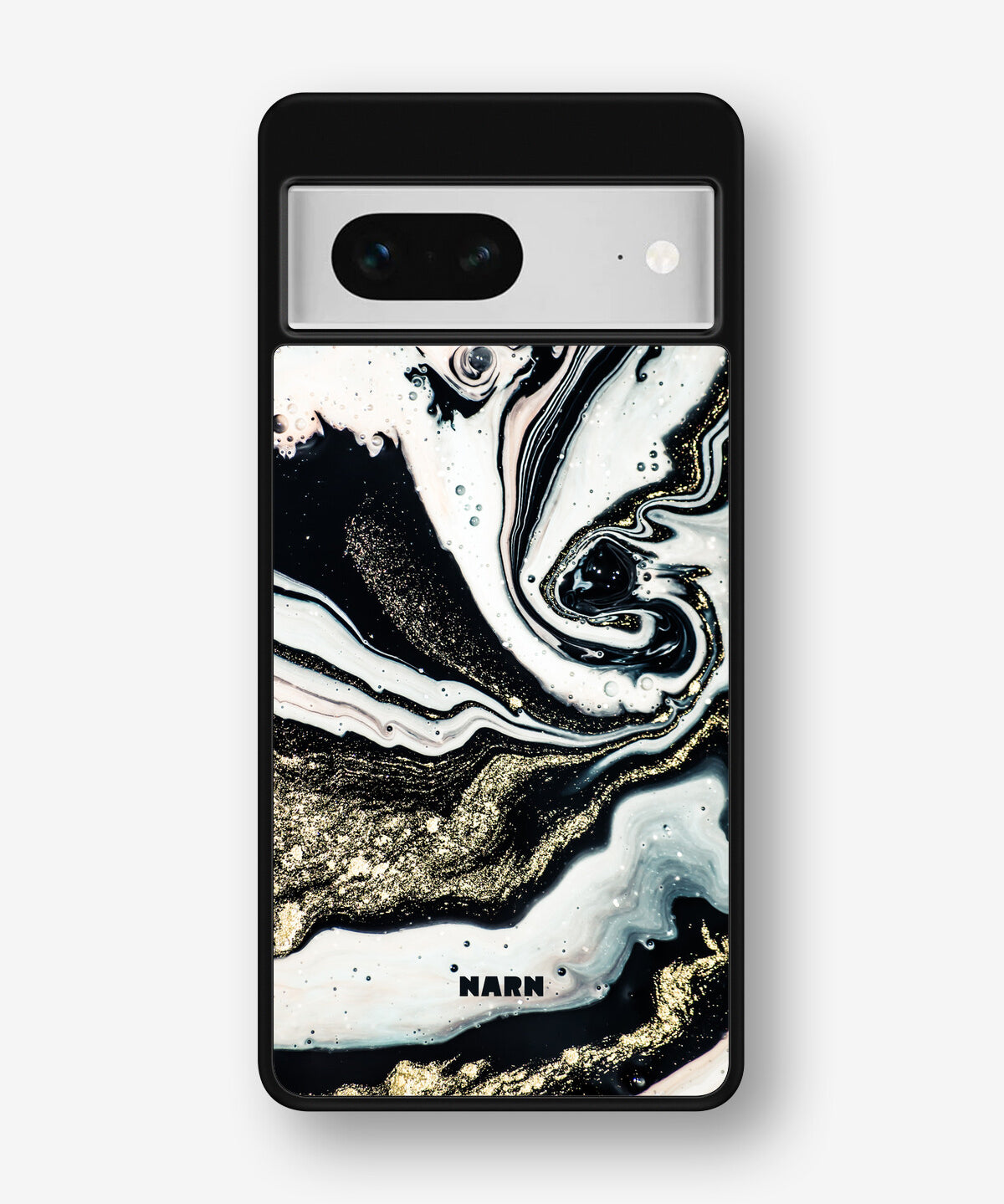 Google Pixel 7 Hard Case – Golden Swirl - View 1