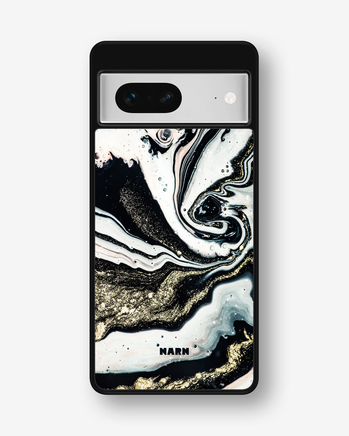 Google Pixel 7 Hard Case – Golden Swirl - View 1